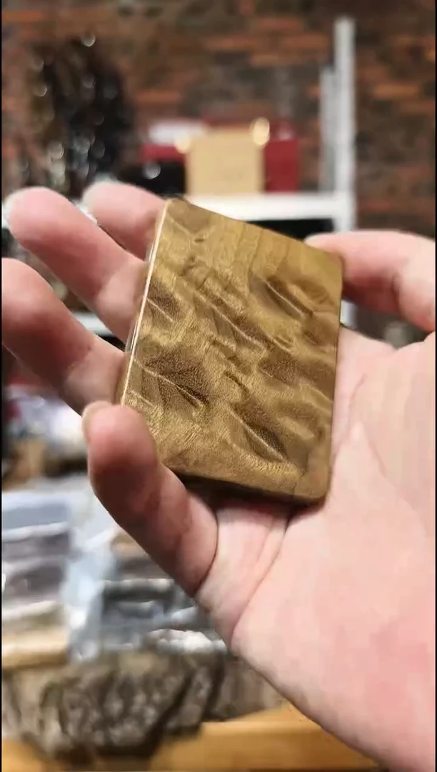 金丝楠无事牌手把件