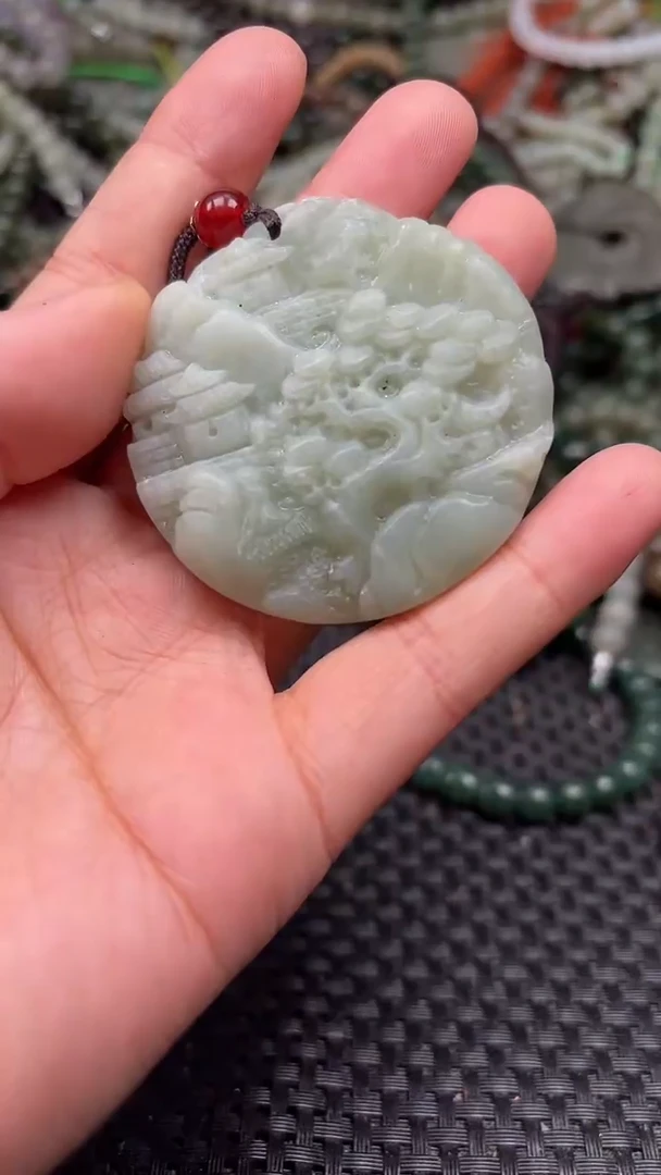 颈饰未镶嵌和田玉1