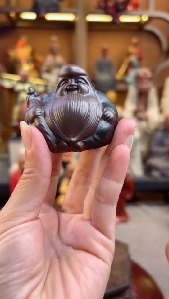 紫砂茶宠器闵茶宠摆件