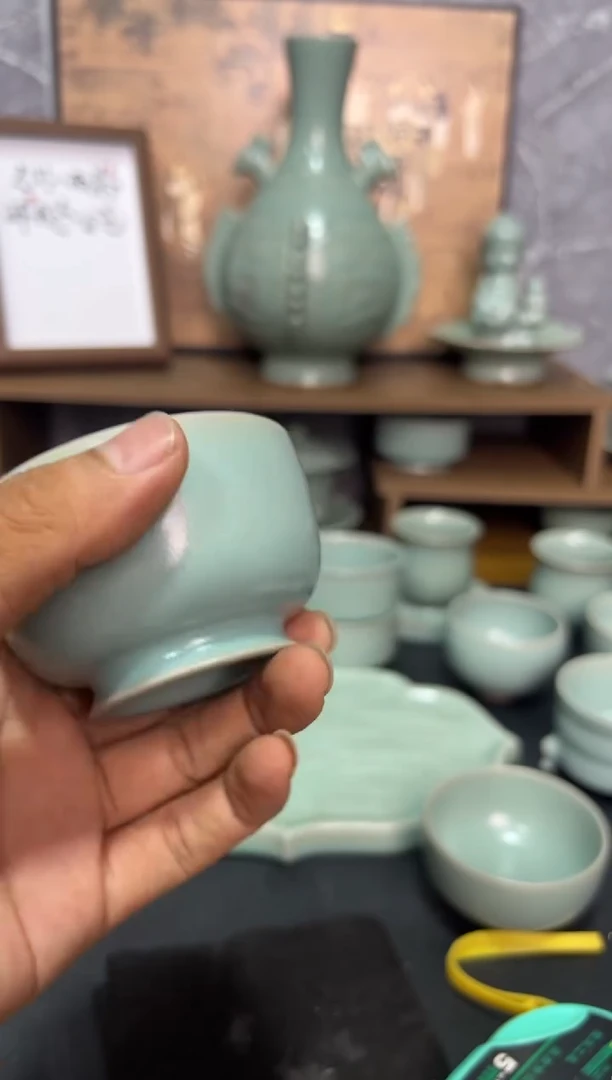 杯子汝州原产地汝瓷