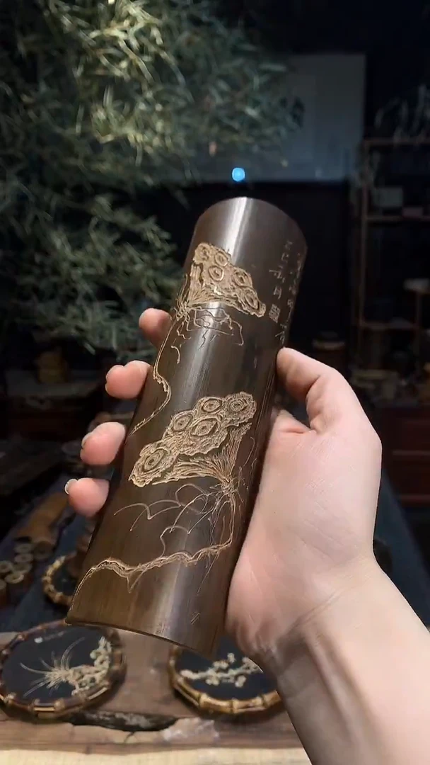 双莲蓬茶则........