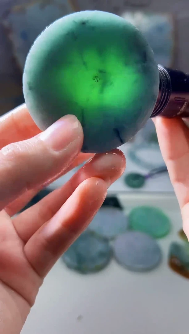 裸石翡翠天然翡翠A货余 南 751