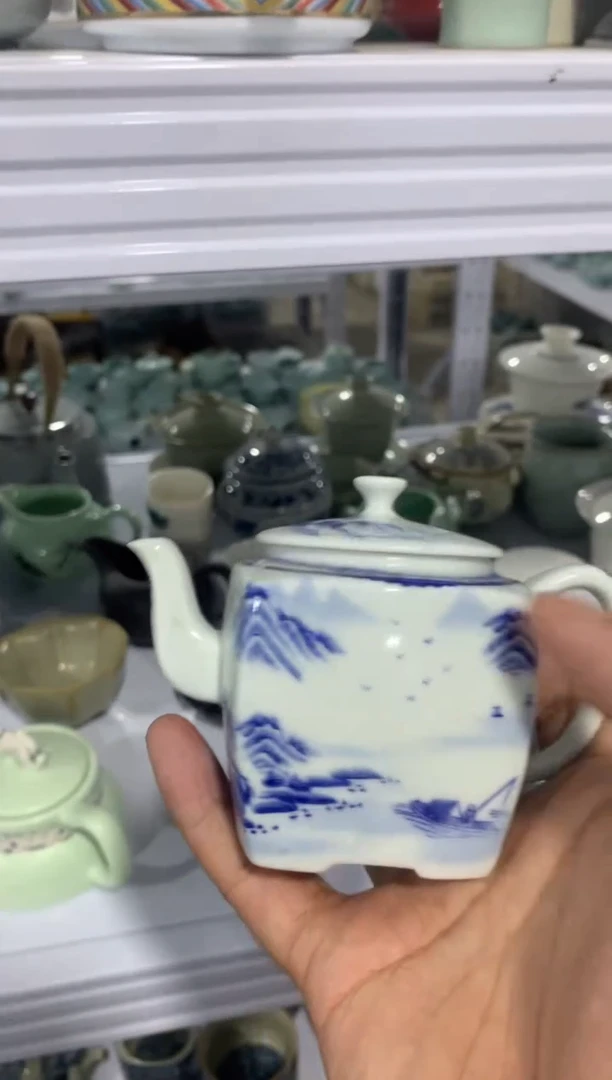【清！一件不留】汝窑、茶壶盖碗茶杯主人杯微矿点