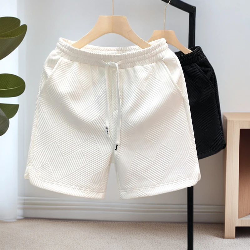 高贵上档次男装裤子男款夏季薄款男士短裤男潮牌宽松外穿运动短裤