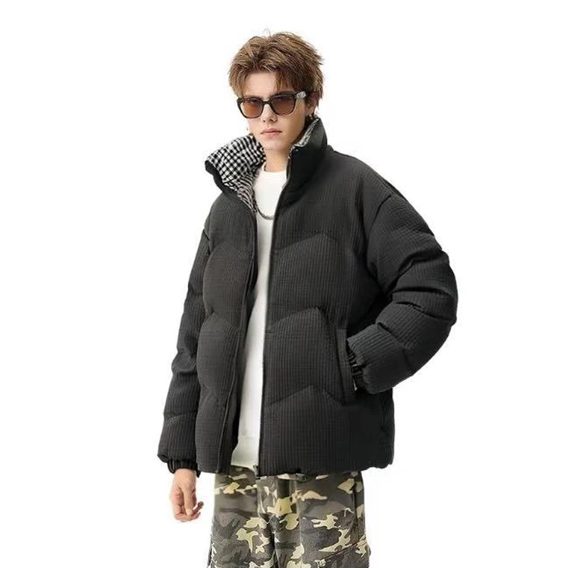 【李晨nic专属】2024冬季新款情侣潮流时尚立领休闲保暖羽绒服9180