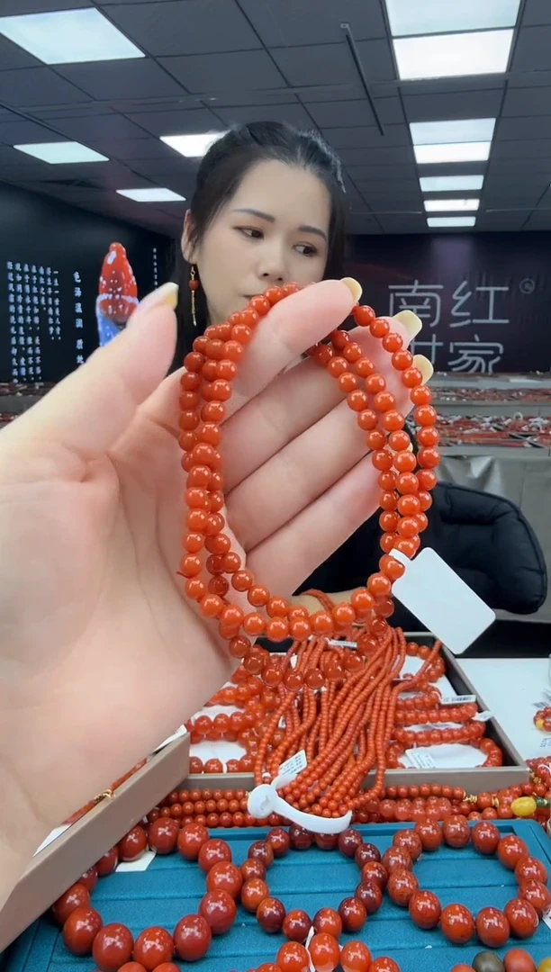 南红玛瑙珠串未镶嵌多样发其一/81080305001