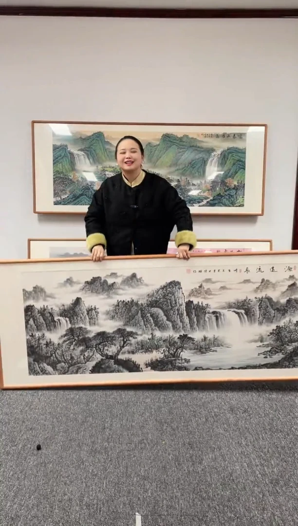 【闪购商品】国画源远流长210*80刘佳林老师