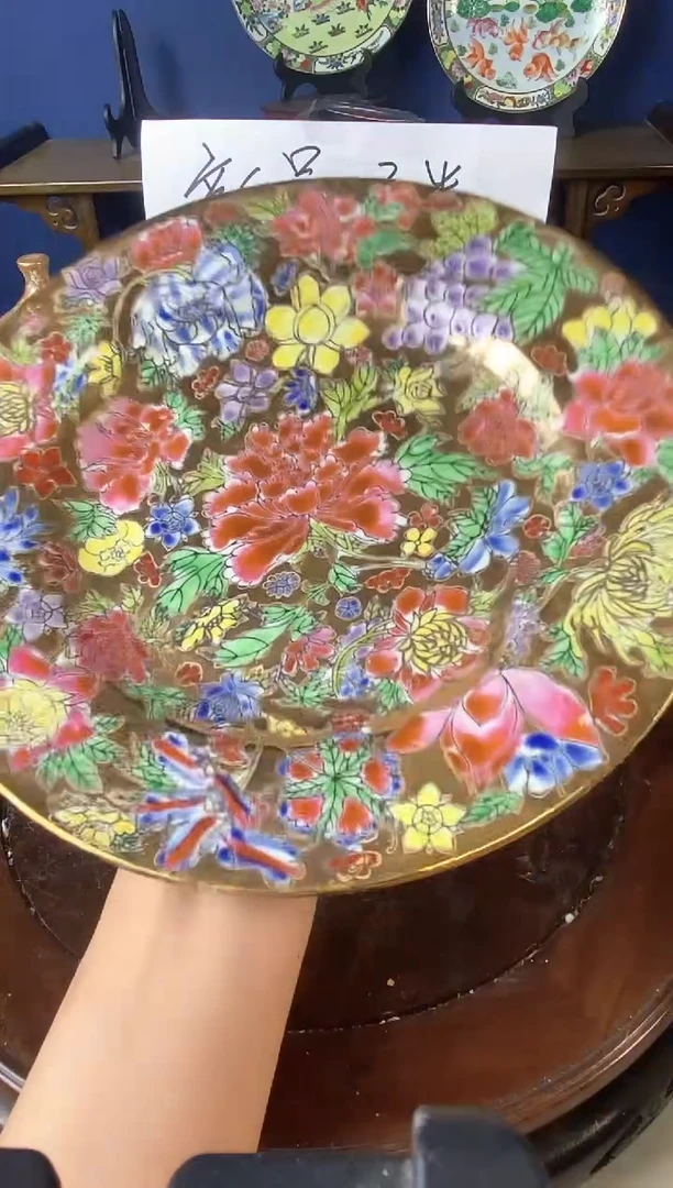 瓷片微瑕景德镇窑厂瓷摆件单件