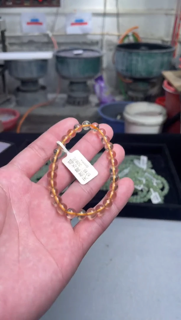 【闪购商品】水晶手串未镶嵌黄水晶6