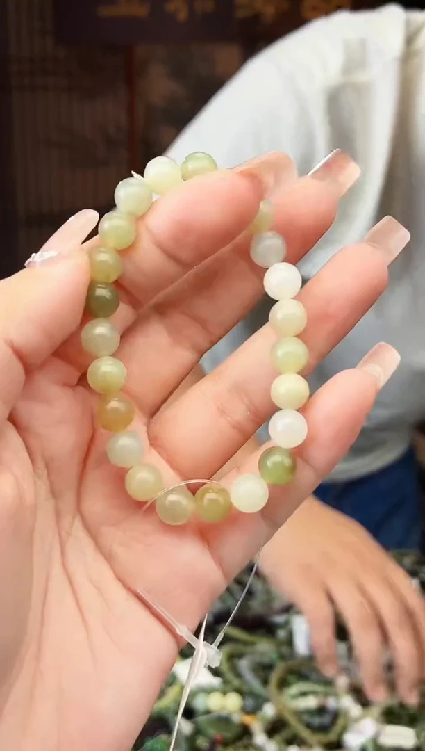 和田玉未镶嵌颈饰拍一发一