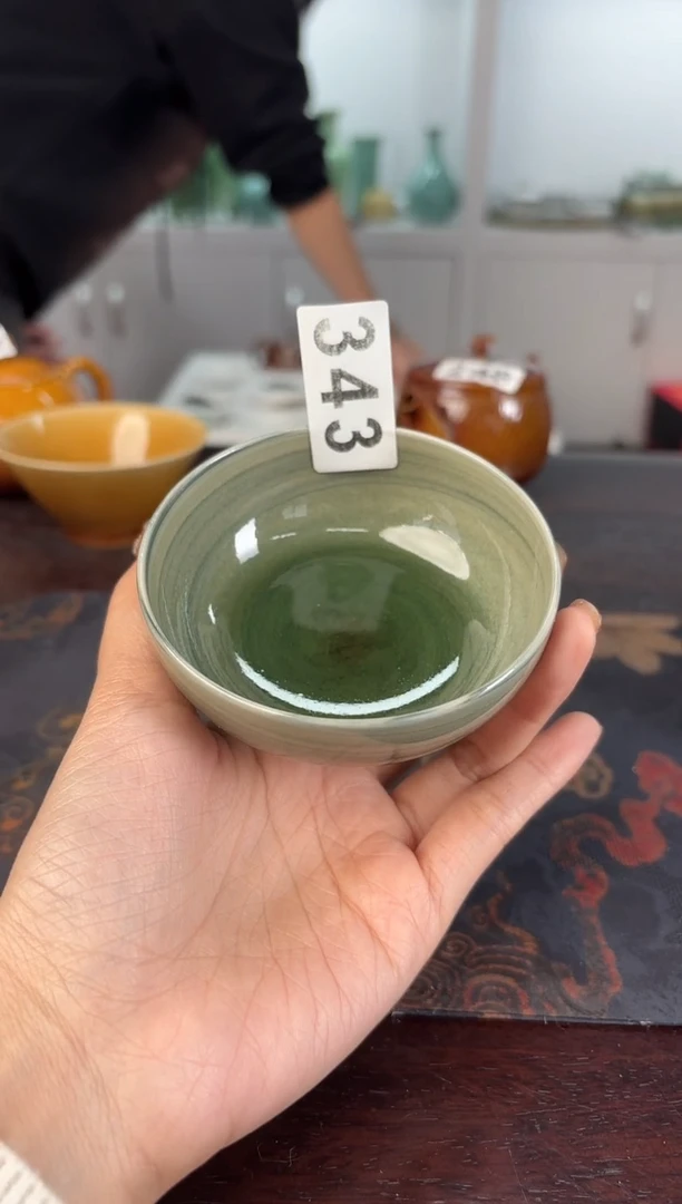 老****子云间青瓷 小米茶器