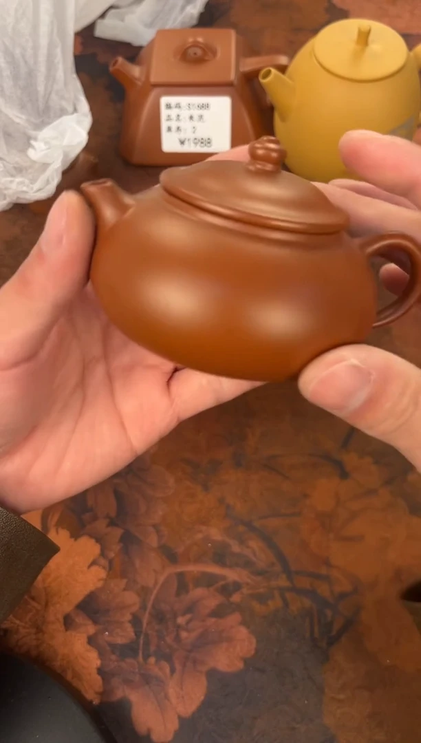 茶杯紫砂-寒江小品壶