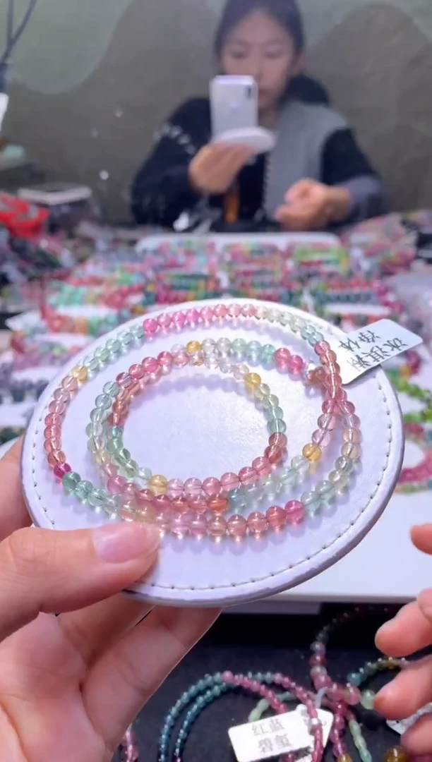 未镶嵌手串碧玺A88【天然碧玺】