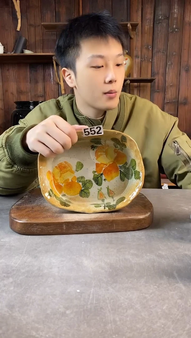 碗552，手工手绘，超值陶瓷