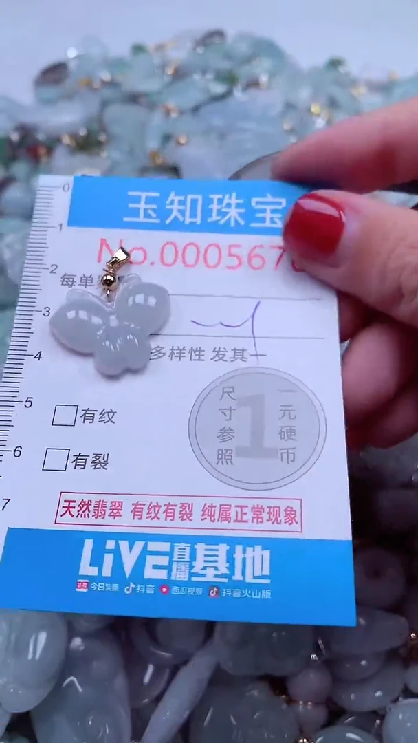 吊坠(不含链)未镶嵌翡翠5670