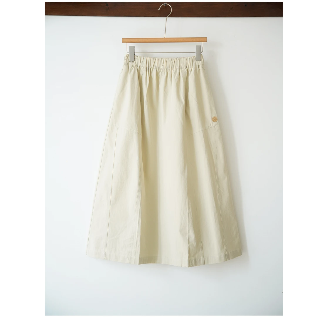 100棉 文艺日系感半裙