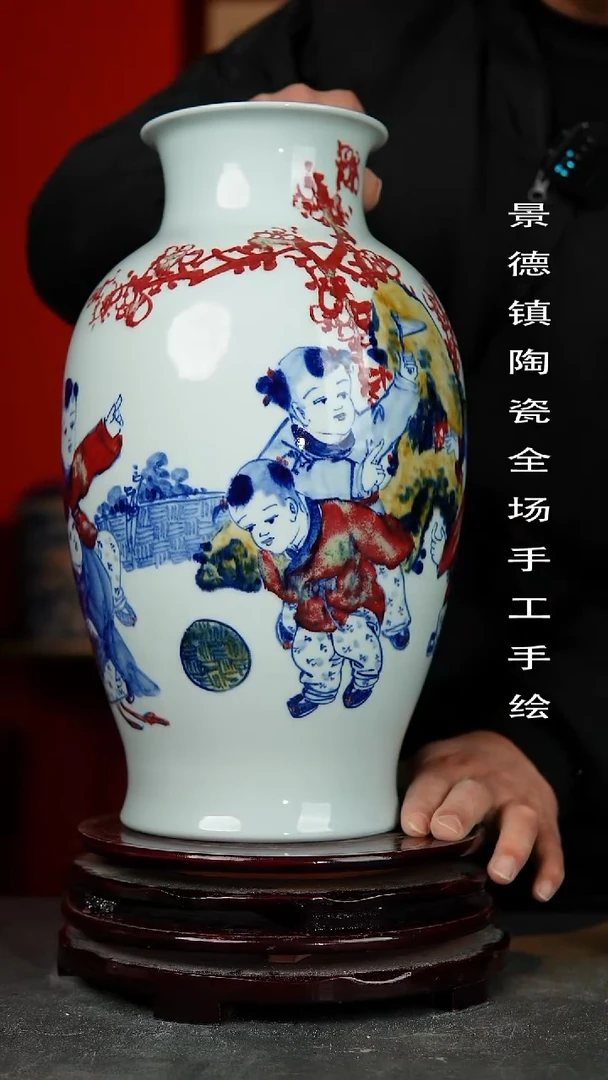 【闪购商品】摆件景德镇陶瓷手工手绘49