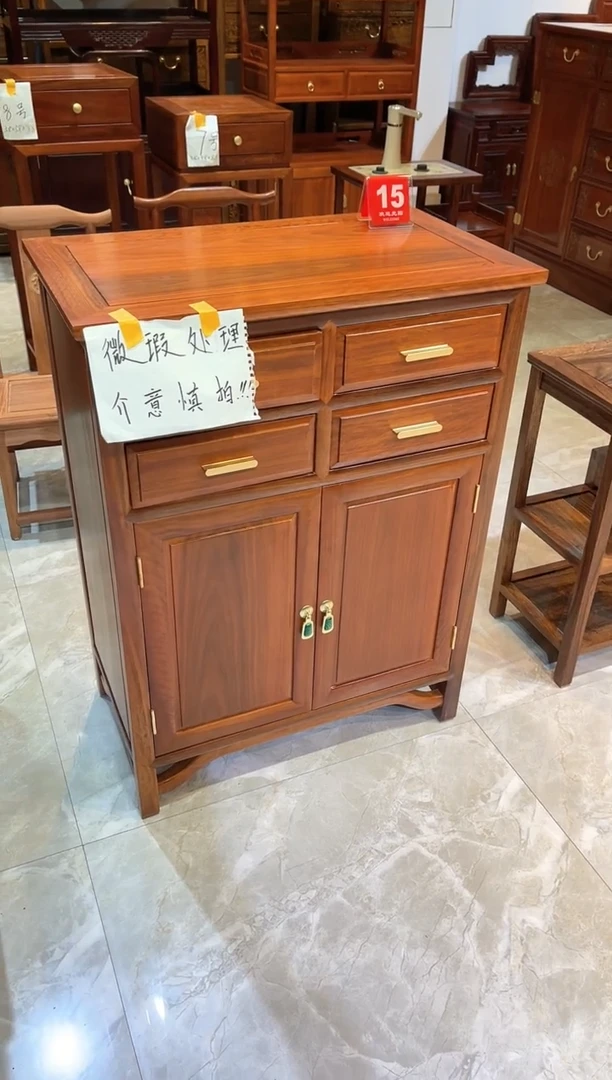 花梨木类成套家具餐边柜68*40*90