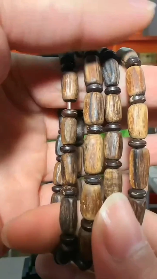 沉香手串178号单圈多样性发一