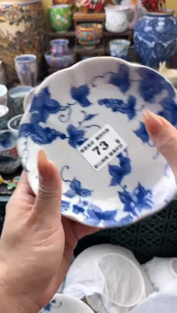 瓷片西***，73号六六工艺品瓷器