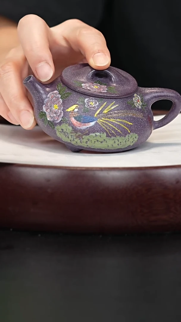 茶壶紫砂宜兴紫砂壶CLQ2566