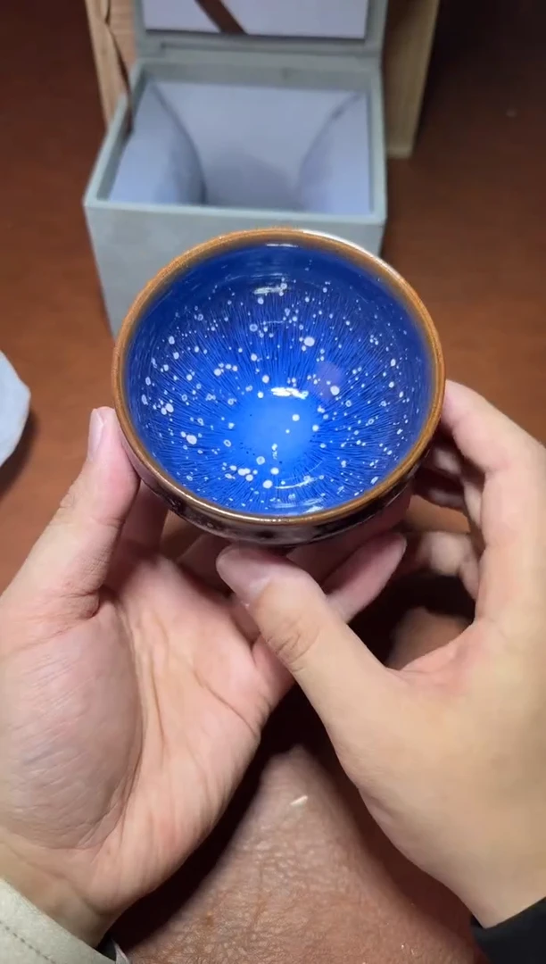 茶盏建窑建盏踏雪寻梅