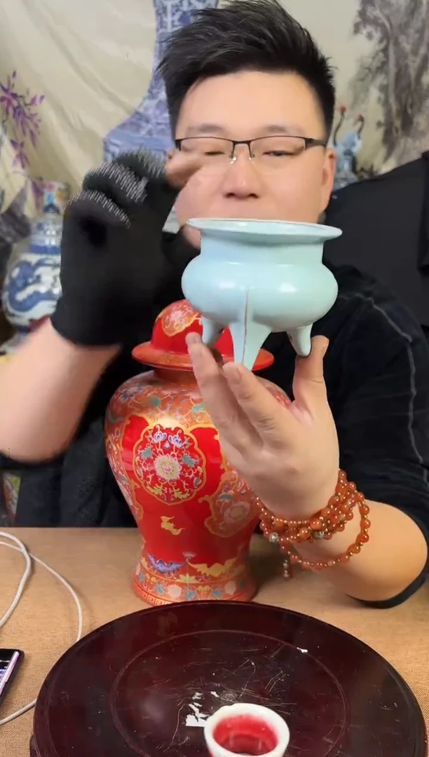 摆件陶瓷高端艺术品Y593