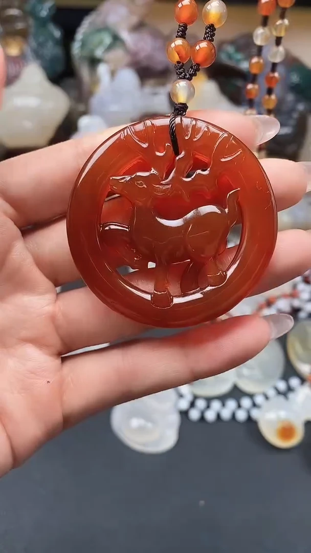 【闪购商品】玛瑙/玉髓颈饰未镶嵌dd