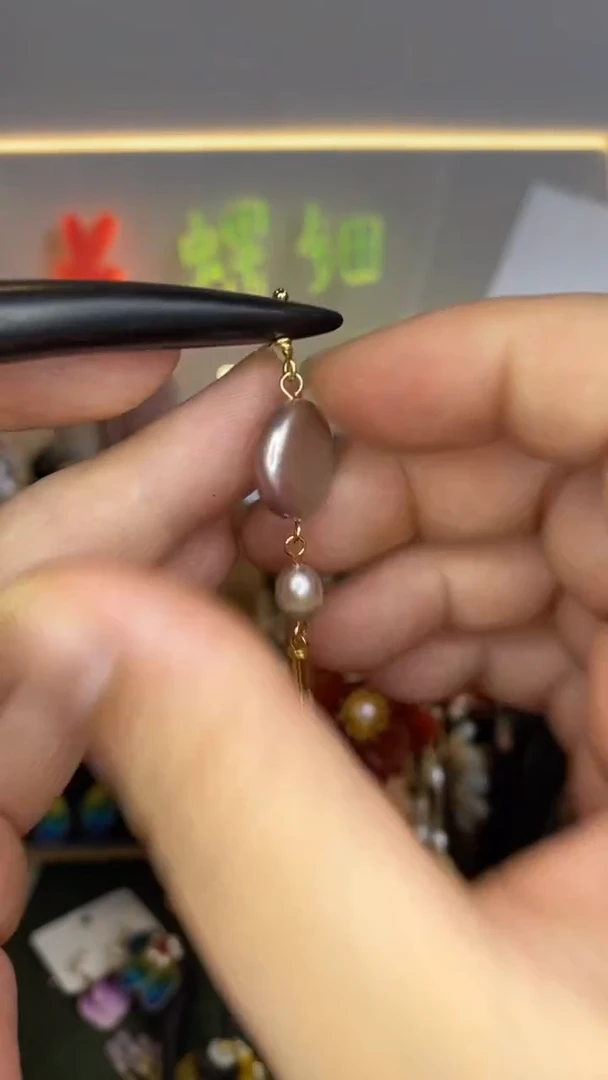 非金属木质初****118 18美丽发簪