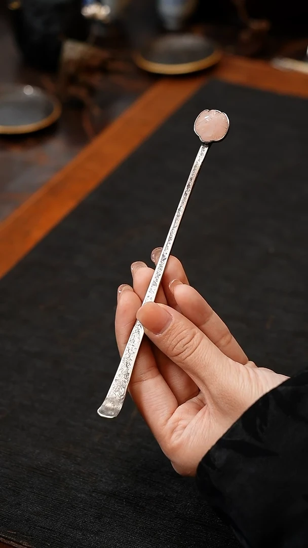 【闪购商品】老庄手作纯银茶匙....y...