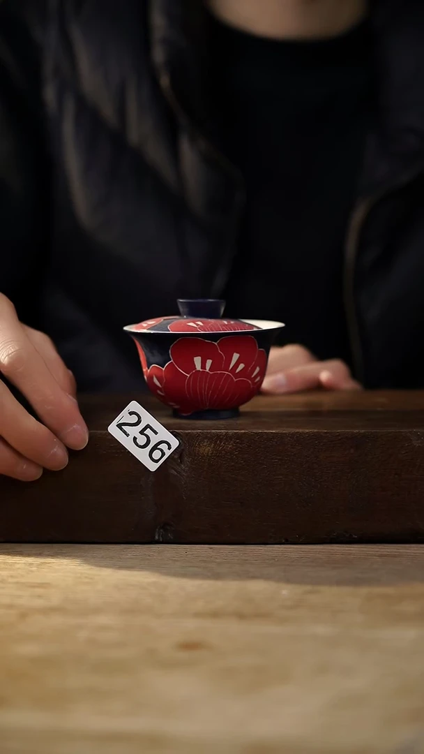 瓷片设计师手作！！！落单设计师福利！！盖碗