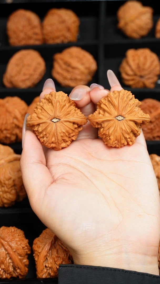 吊坠文玩核桃44磨盘打底