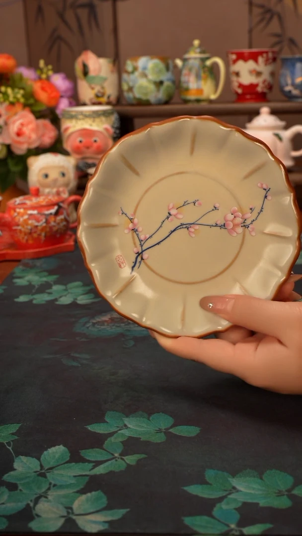 【落单】李辉熠  梅花茶盘