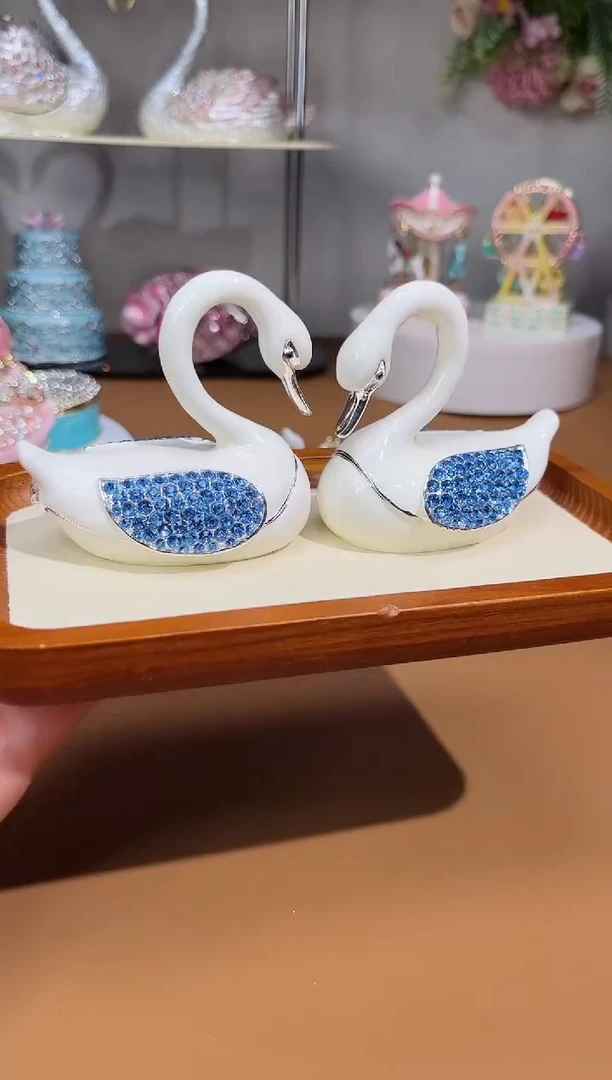 【闪购商品】易尚宝珐琅彩首饰盒