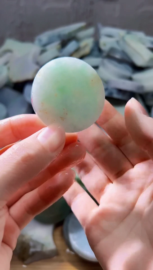 裸石翡翠天然翡翠A货余 南 927