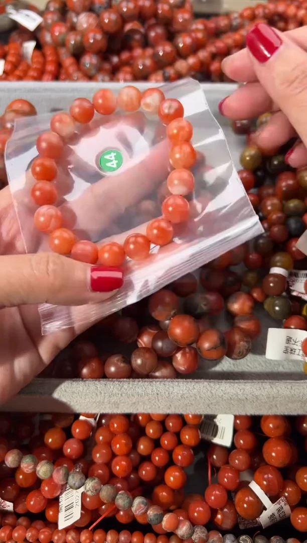 未镶嵌手串南红玛瑙10+