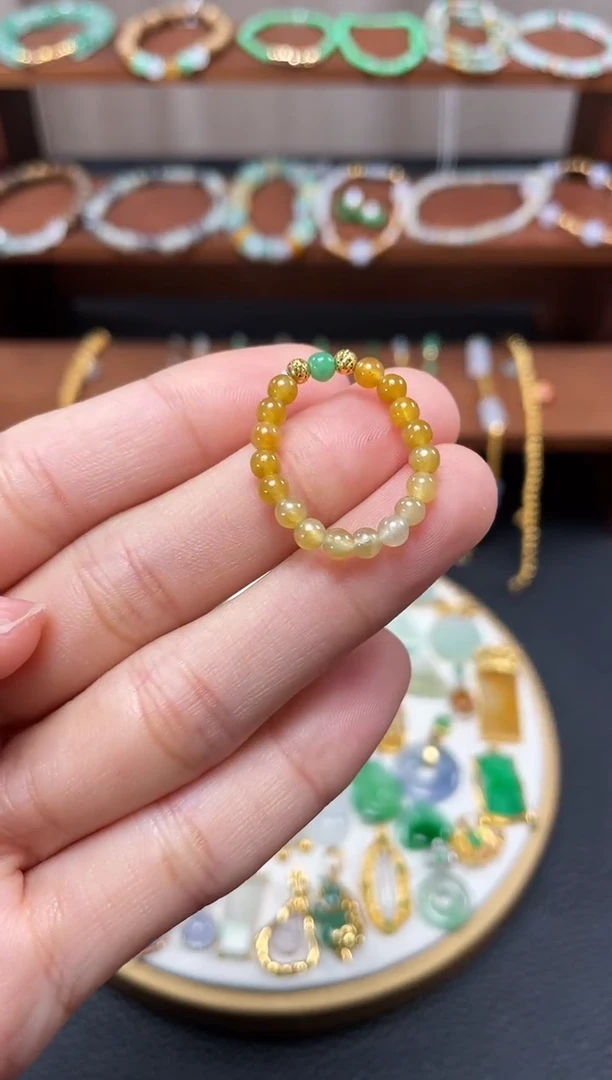 【闪购商品】翡翠戒指未镶嵌一个  JK288