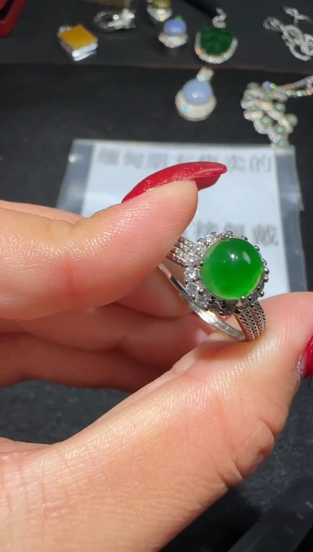 【闪购商品】翡翠戒指未镶嵌多样性发货拍一发一