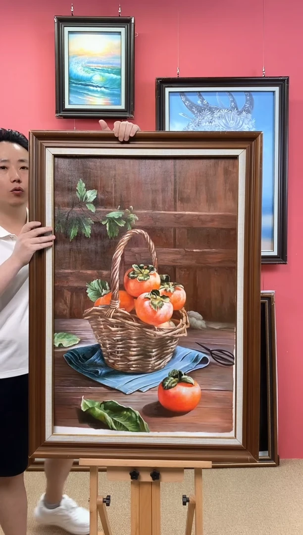 油画烟**南尺寸60*90画芯（不含框）