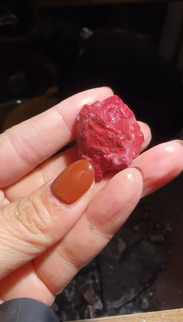 天然辰砂朱砂毛料60