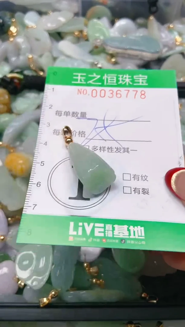 【闪购商品】翡翠颈饰未镶嵌闪购0036778