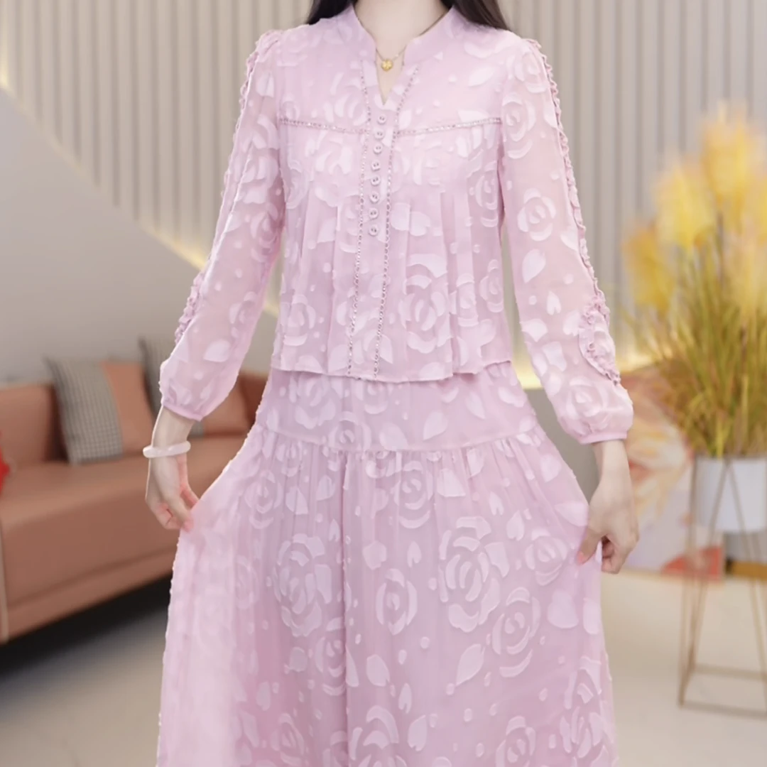 [思琪定制]春夏新款 1206# 优雅 端庄 时尚 休闲 百搭 女装连衣裙