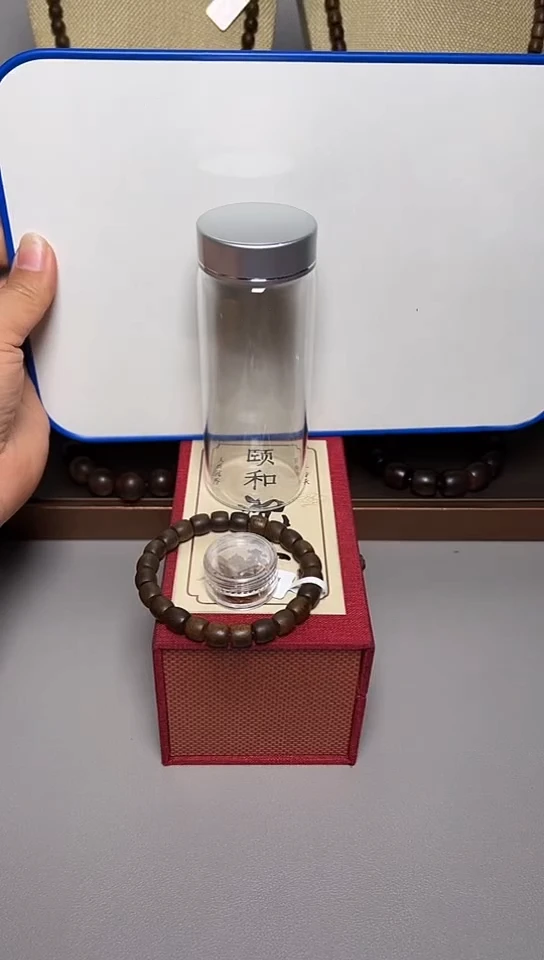 【闪购商品】沉香手串芽庄白棋0.8桶珠单圈