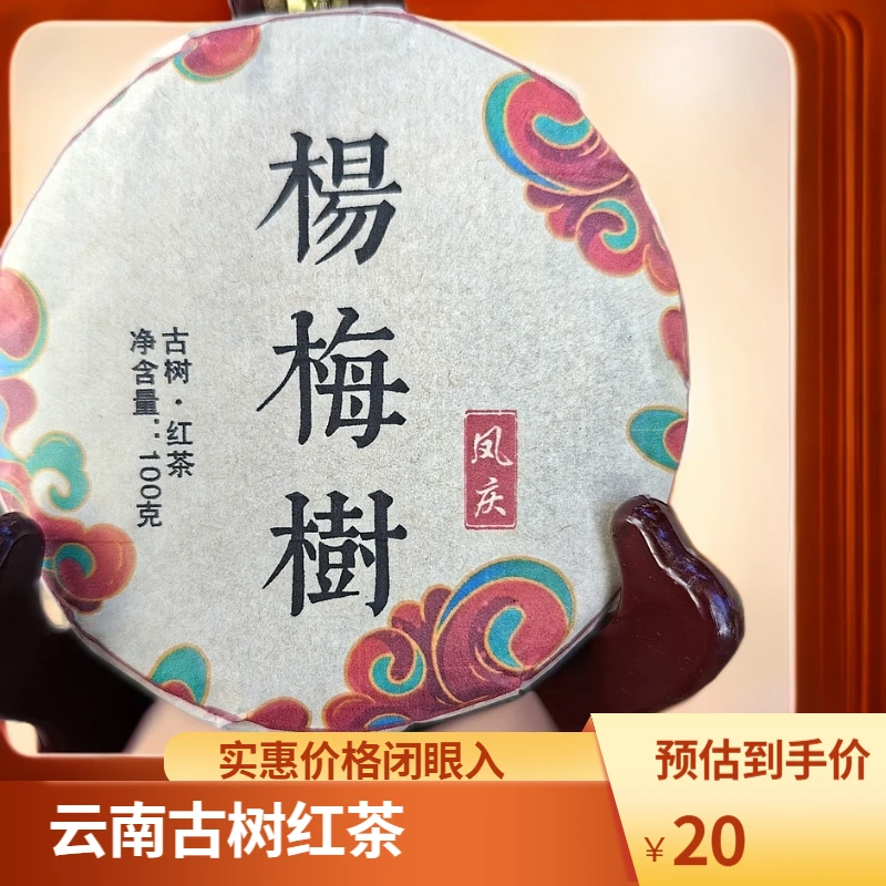 云南 滇红 杨梅树 100g