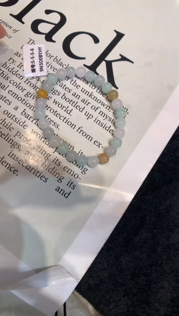 未镶嵌手串翡翠手串