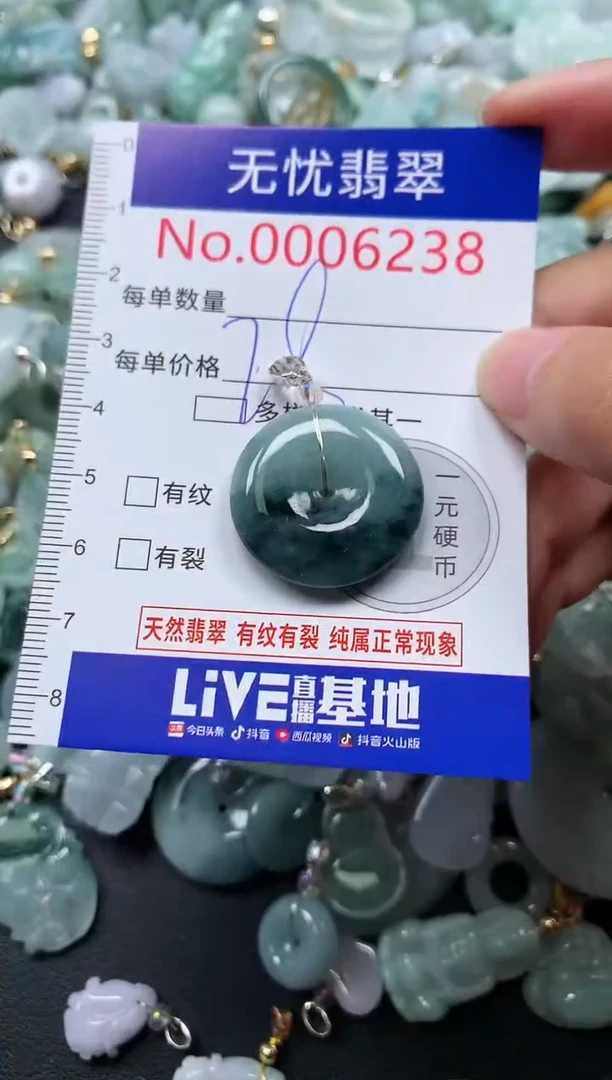 颈饰未镶嵌翡翠6238