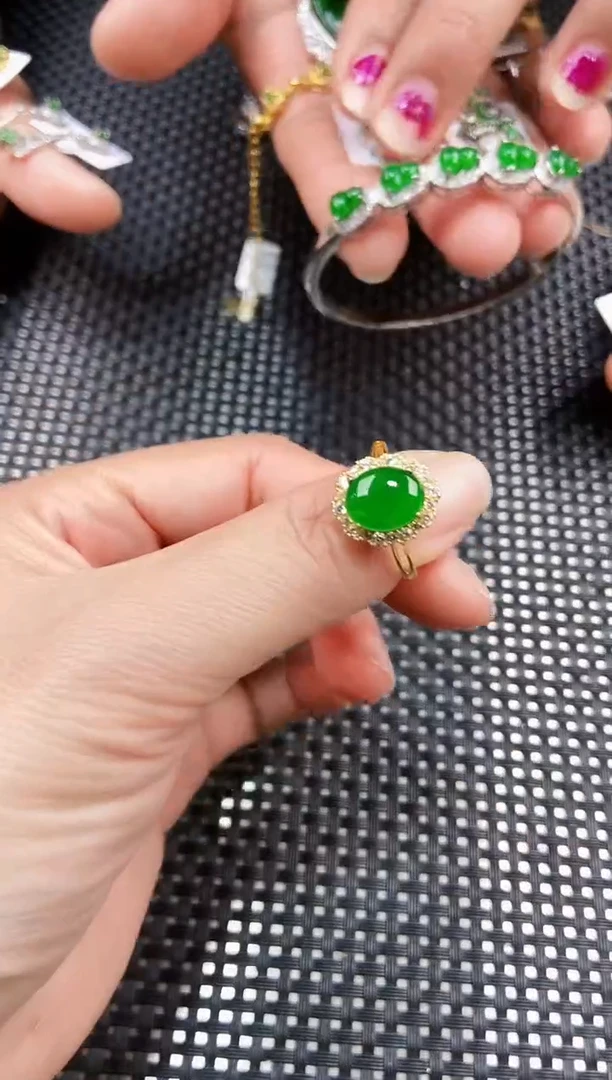 【闪购商品】翡翠戒指未镶嵌111111111
