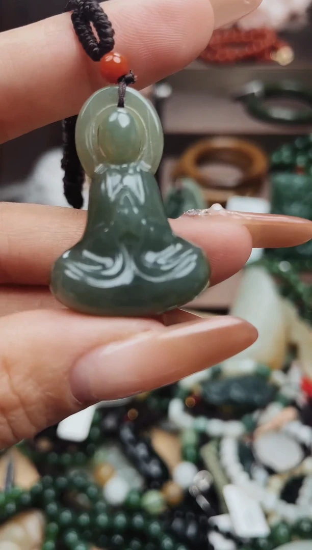 颈饰未镶嵌和田玉未镶嵌和田玉吊坠多样性拍一发一