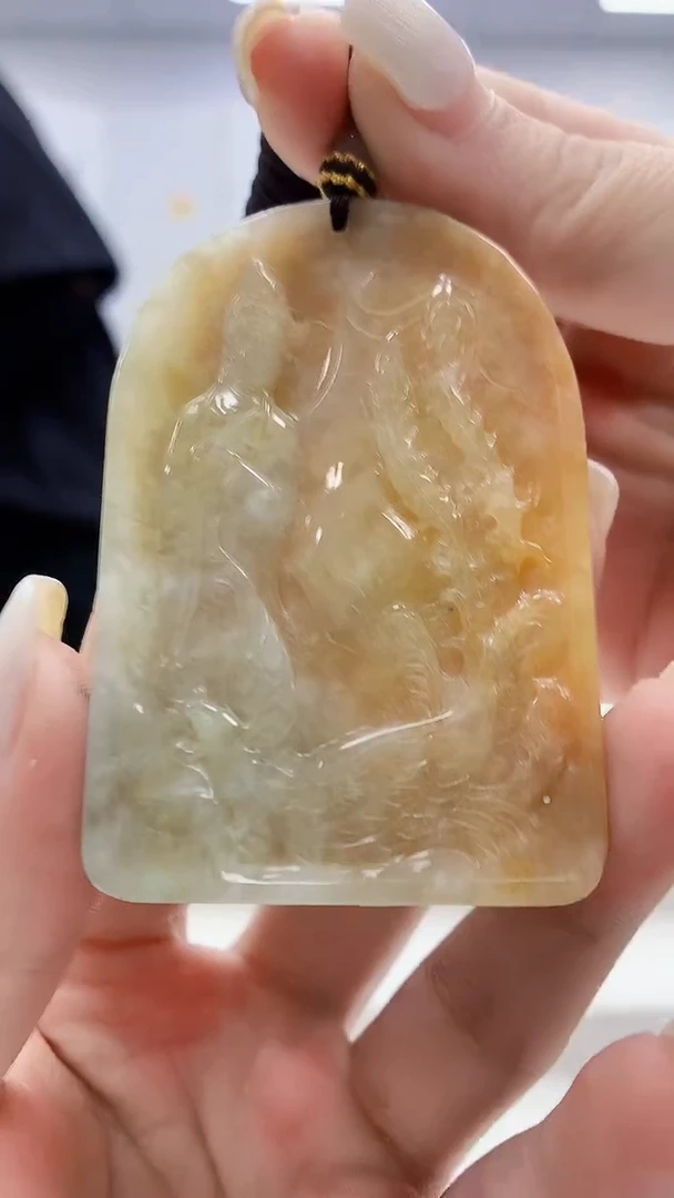 定制翡翠未镶嵌5159ms-毛货44观音