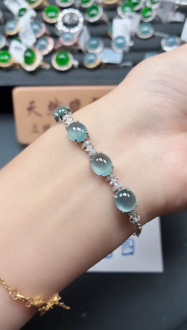 银S925镶嵌戒指翡翠1111